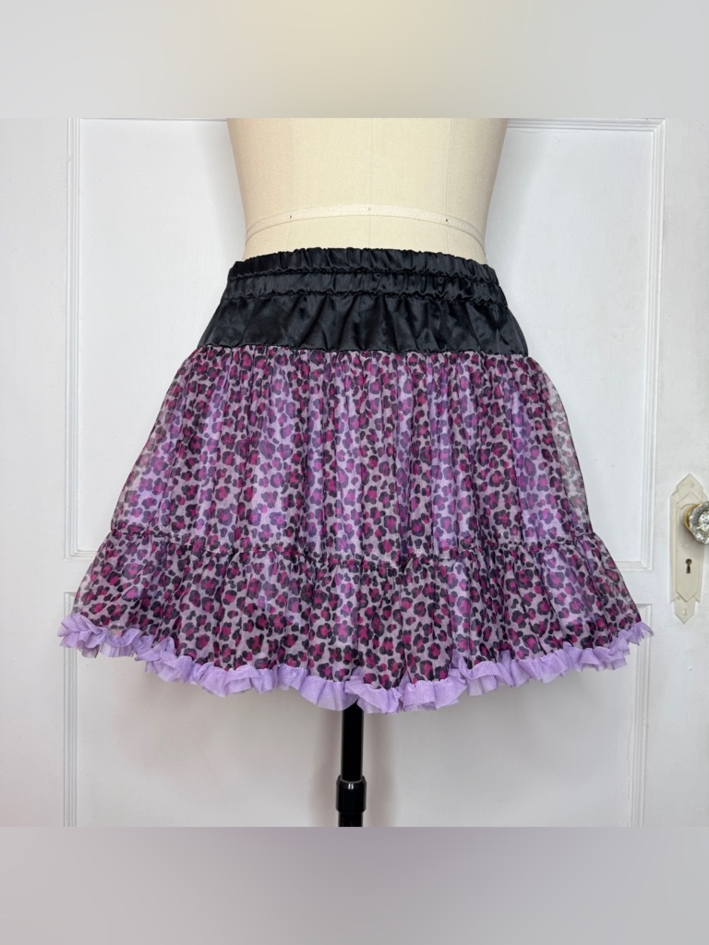 Purple leopard tutu